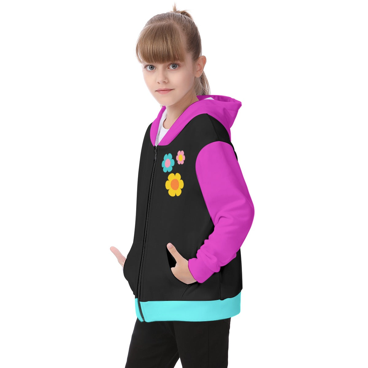 Kid's Rad Fleece Zip-Up Hoodie