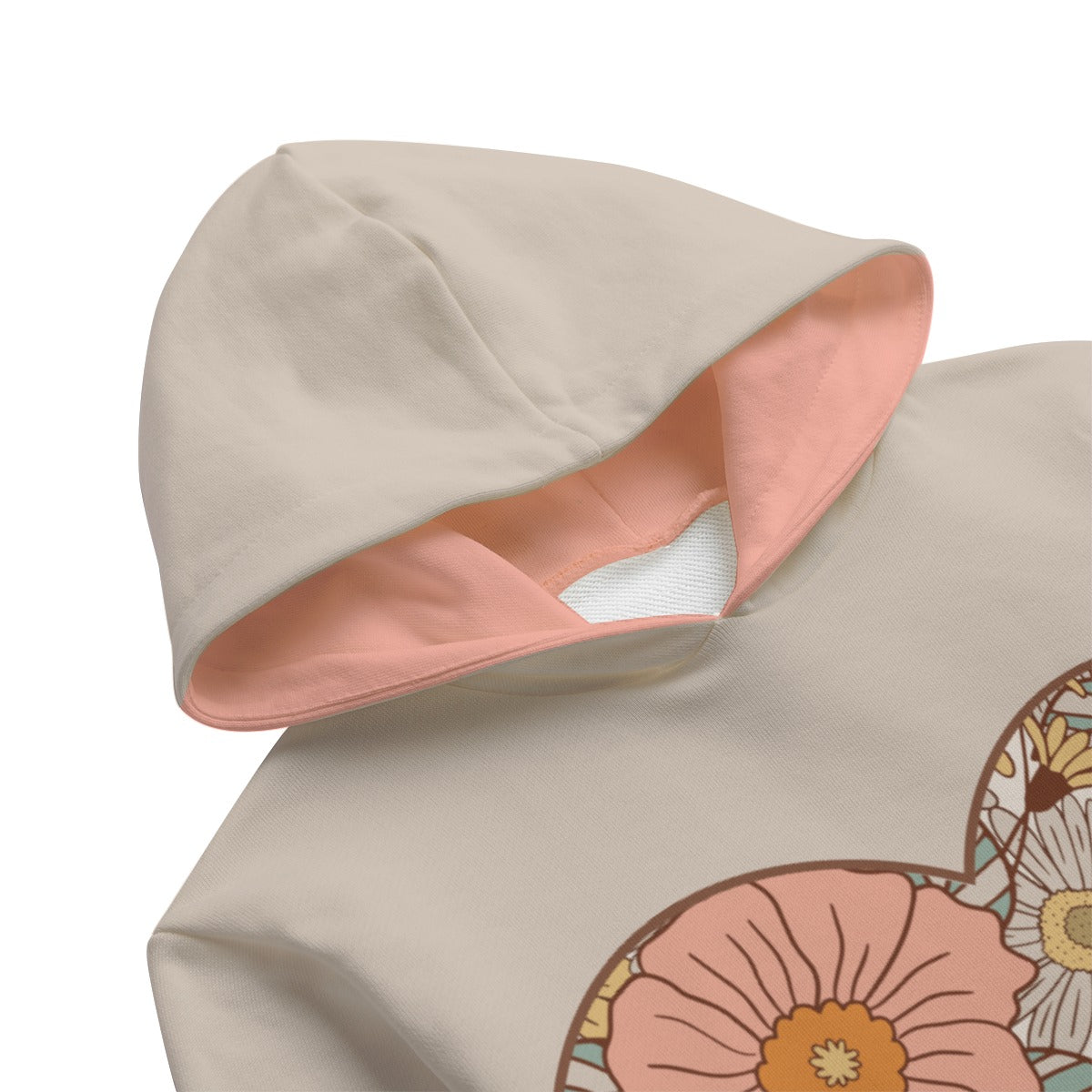 Kid's Sassy Flowers Pullover Hoodie