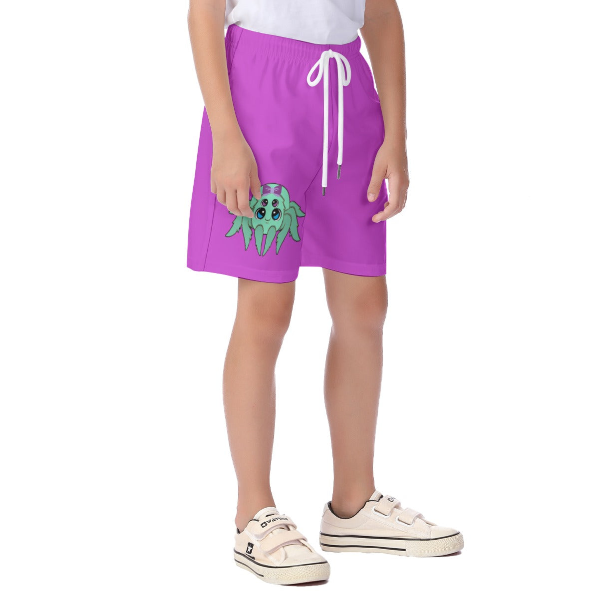 Kid's Bow-Dacious Spiders Light-Weight Shorts