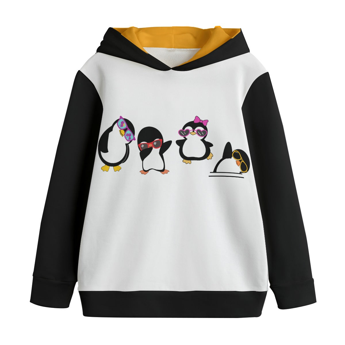 Kid's Chill Penguins Pullover Hoodie