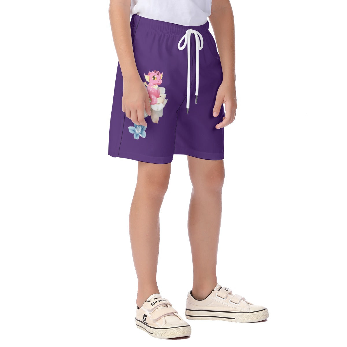 Kid's Flower Dragons Light-Weight Shorts