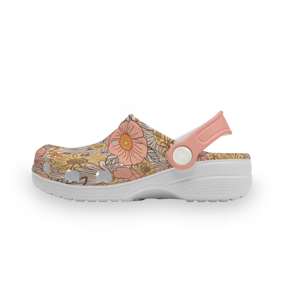 Kid's Sassy Flowers Clogs