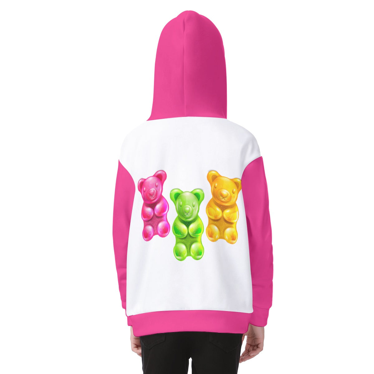 Kid's Gummy Bears Fleece Zip Up Hoodie