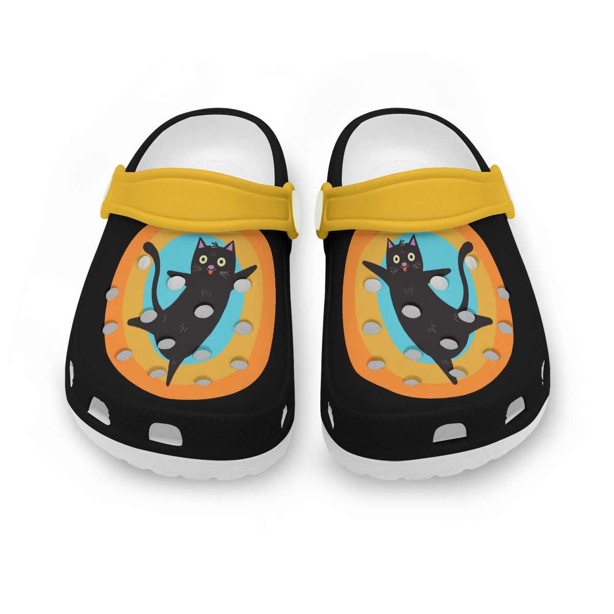 Kid's Wacky Cat Clogs
