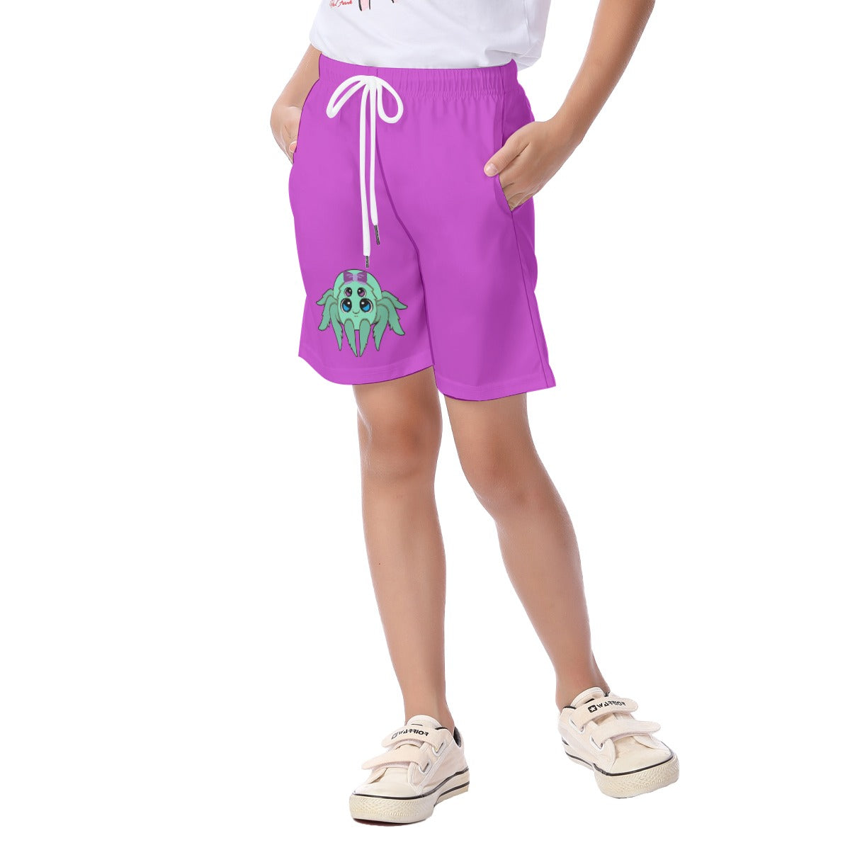 Kid's Bow-Dacious Spiders Light-Weight Shorts