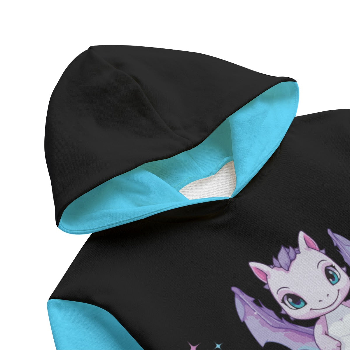 Kid's Space Dragons Pullover Hoodie