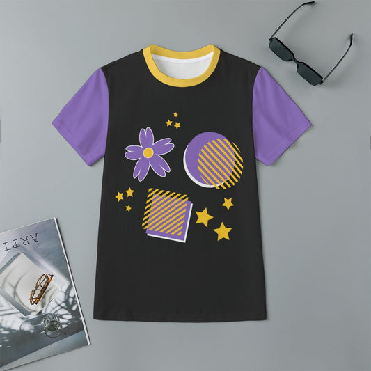 Kid's Purple Party T-Shirt