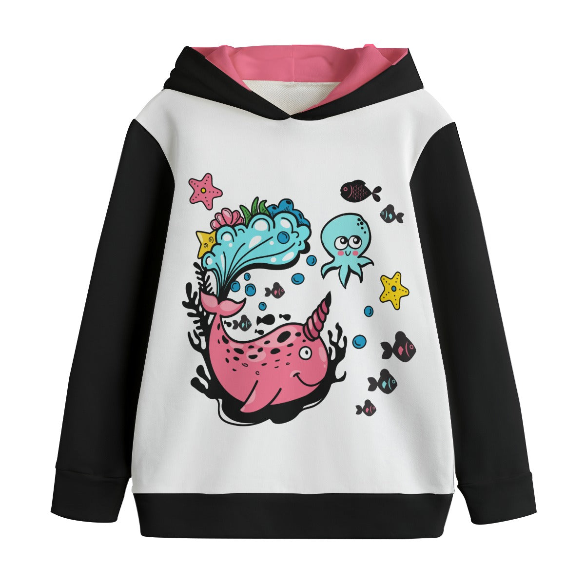 Kid's Fishy Friends Pullover Hoodie