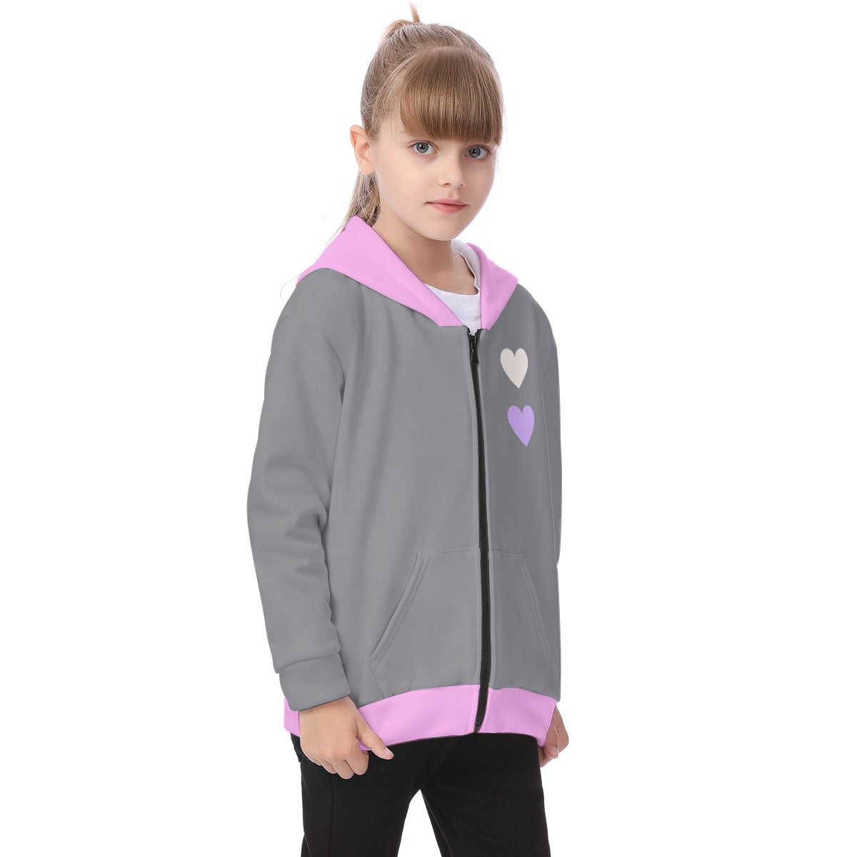 Kid's Princess Puppies Fleece Zip-Up Hoodie