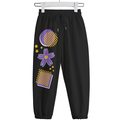 Kid's Purple Party Sweatpants