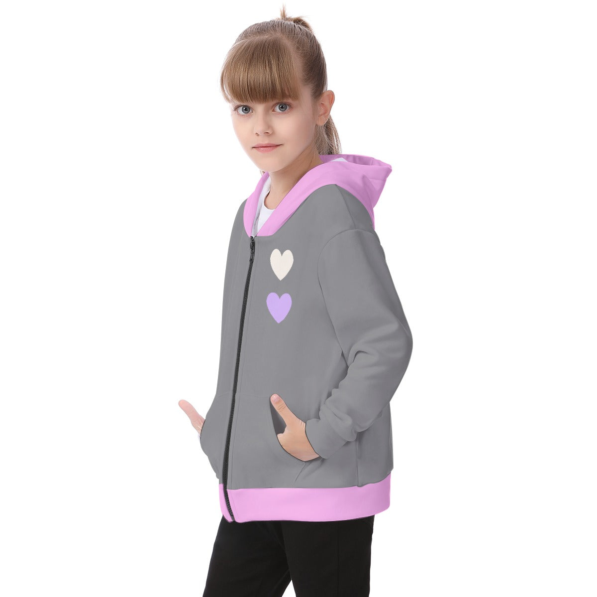 Kid's Princess Puppies Fleece Zip-Up Hoodie