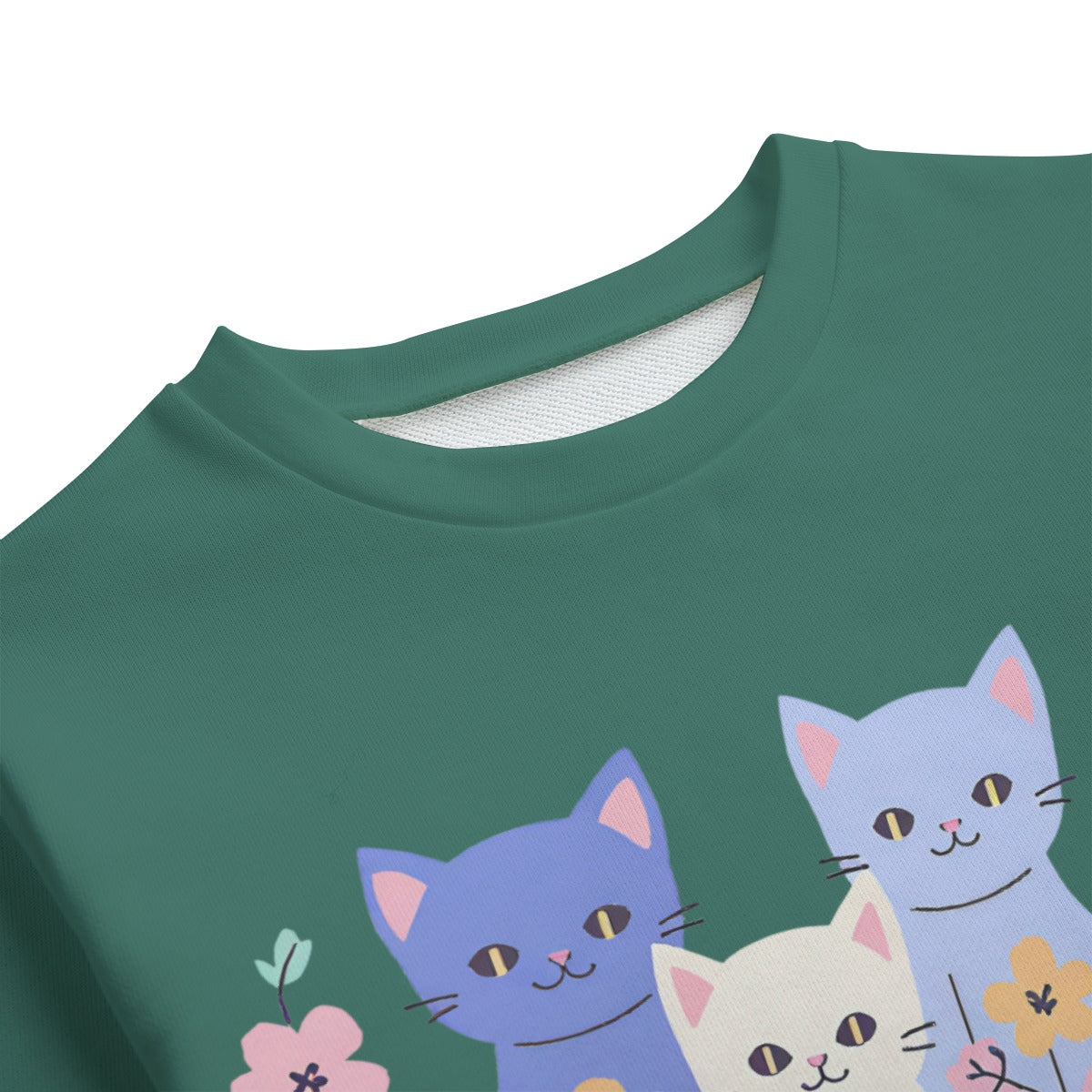 Kid's Kitten Garden Sweatshirt
