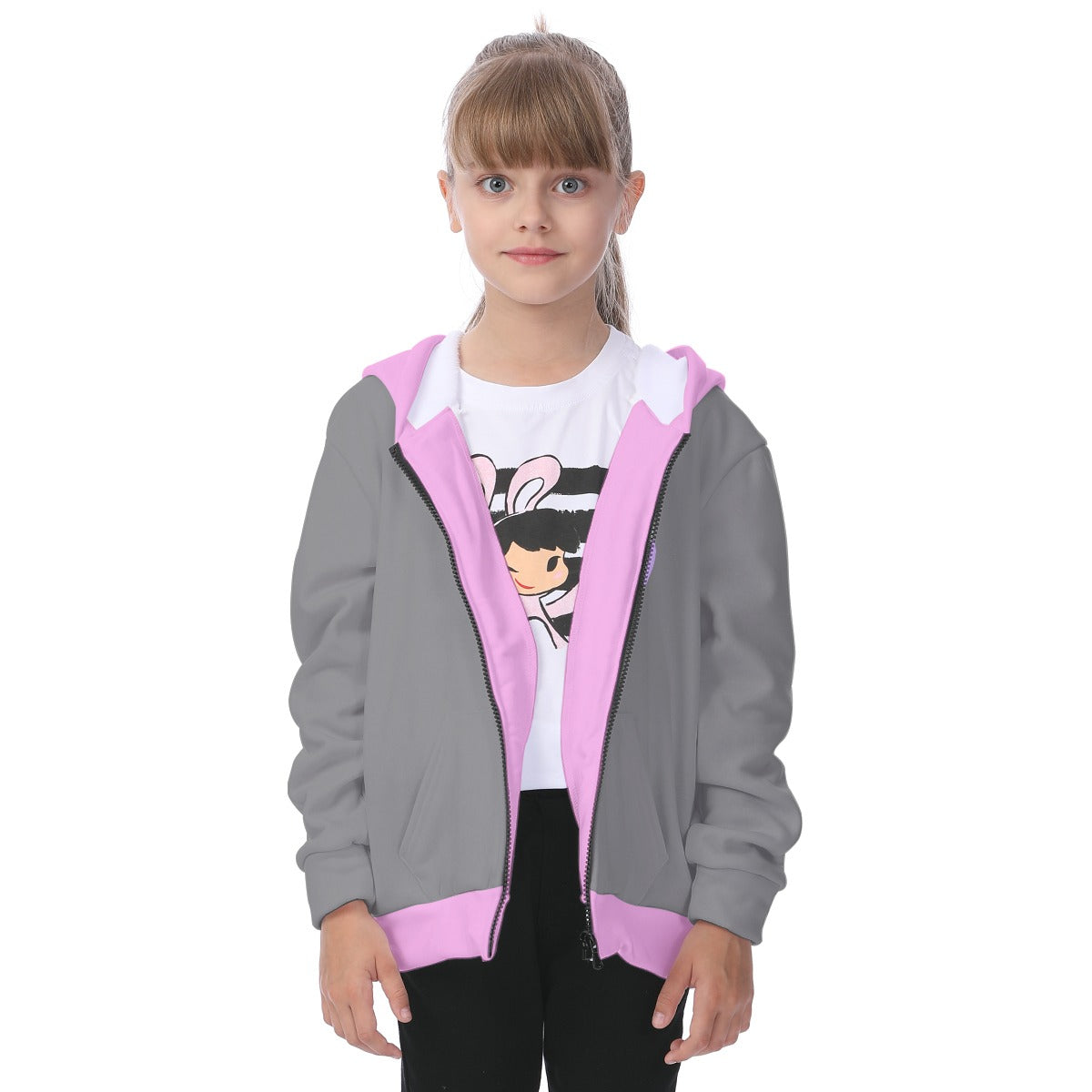 Kid's Princess Puppies Fleece Zip-Up Hoodie